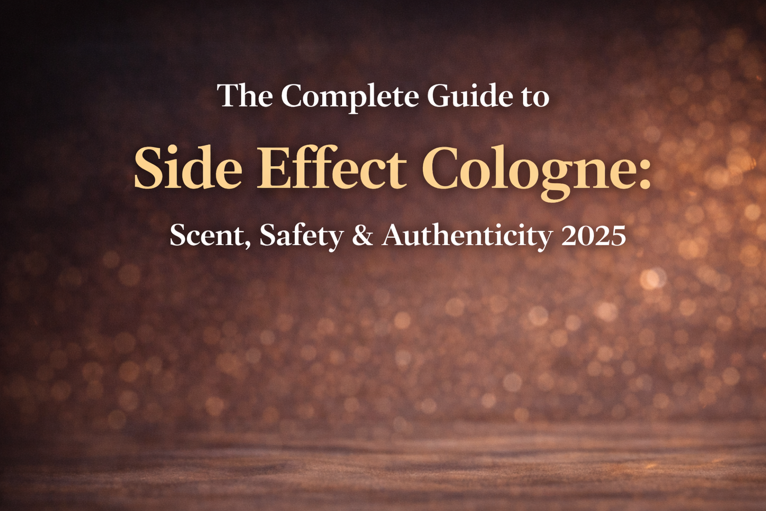 The Complete Guide to Side Effect Cologne: Scent, Safety & Authenticity 2025