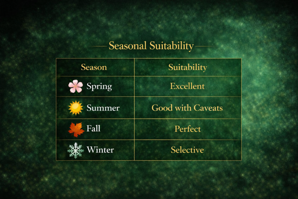 Seasonal Considerations Best Season for Amber Teutonic Seasonal Considerations Best Season for Amber Teutonic